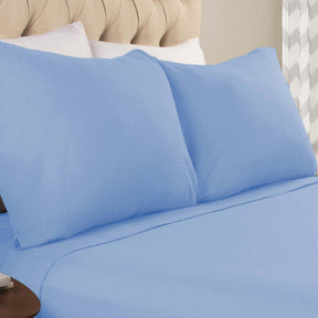 Cotton Flannel 2 Piece Pillowcase Set