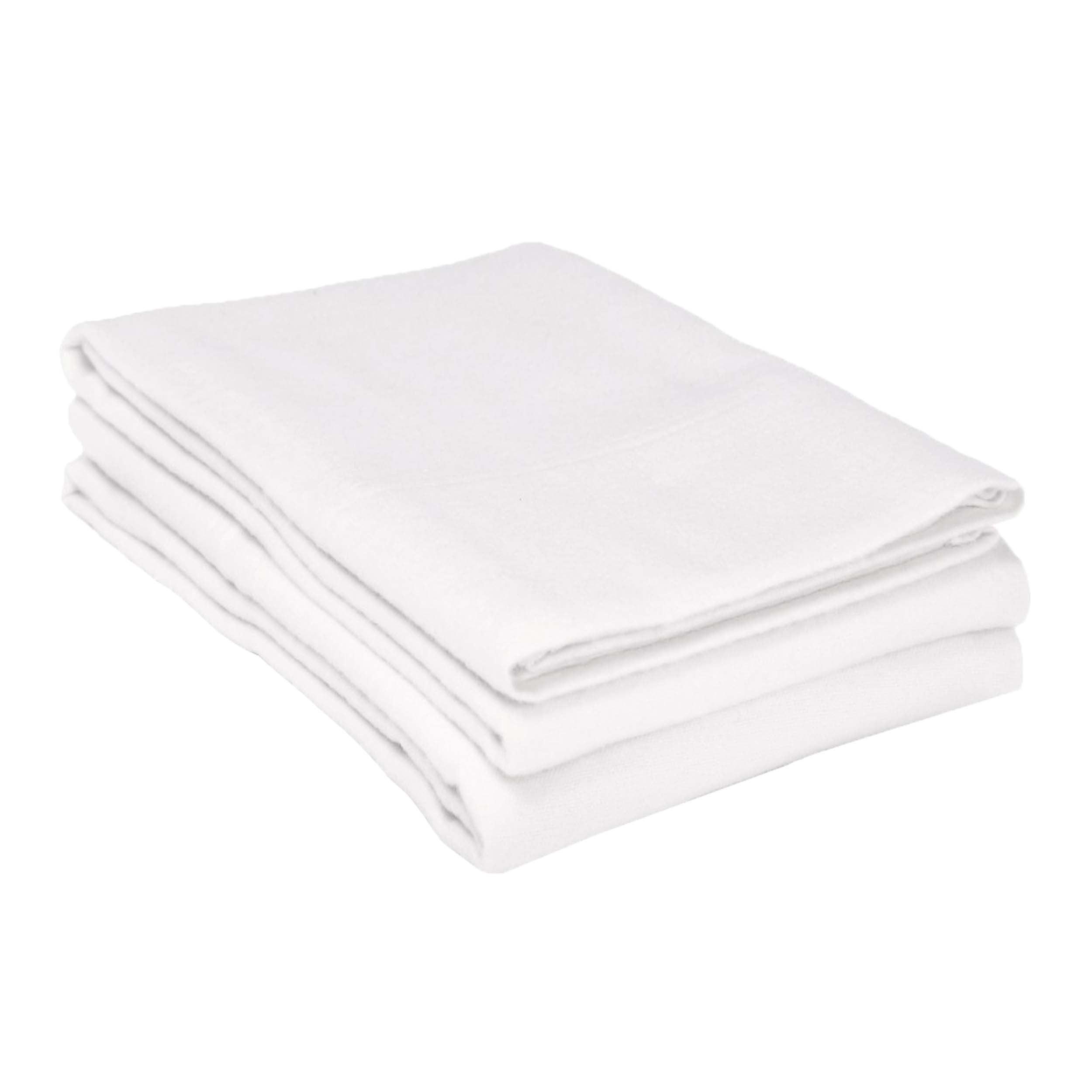 Cotton Flannel 2 Piece Pillowcase Set