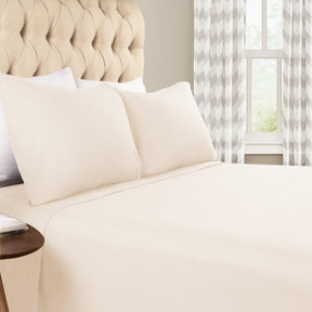 Cotton Flannel Solid Deep Pocket Bed Sheet Set