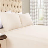 Cotton Flannel Solid Deep Pocket Bed Sheet Set