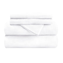 Cotton Flannel Solid Deep Pocket Bed Sheet Set
