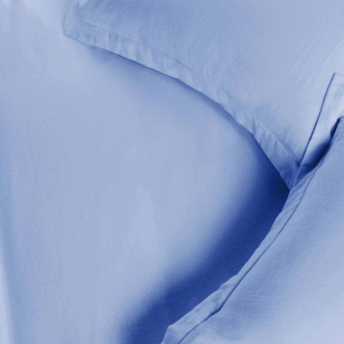 Cotton Flannel Solid Duvet Cover Set with Button Closure
