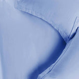 Cotton Flannel Solid Duvet Cover Set with Button Closure