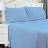 Cotton Flannel Trellis Traditional Solid Deep Pocket Bed Sheet Set
