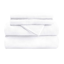 Cotton Flannel Trellis Traditional Solid Deep Pocket Bed Sheet Set