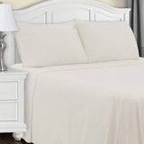 Cotton Flannel Trellis Traditional Solid Deep Pocket Bed Sheet Set
