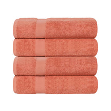 Cotton Highly Absorbent Eco-Friendly Quick Dry 4 Piece Bath Towel Set
