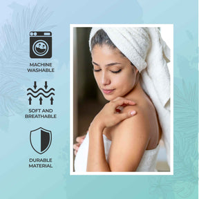 Cotton Highly Absorbent Eco-Friendly Quick Dry 4 Piece Bath Towel Set