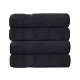 Cotton Highly Absorbent Eco-Friendly Quick Dry Bath Towel Set of 4