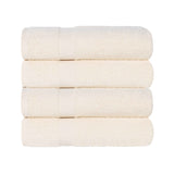 Cotton Highly Absorbent Eco-Friendly Quick Dry Bath Towel Set of 4