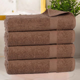 Cotton Highly Absorbent Eco-Friendly Quick Dry Bath Towel Set of 4