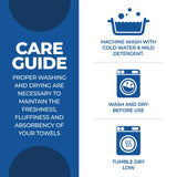 Cotton Plush Towel Set 12-Piece Jasper Geometric Jacquard