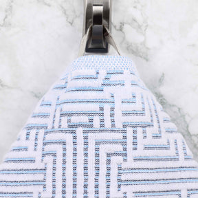Cotton Modern Geometric Jacquard Plush Absorbent Hand Towel Set of 6