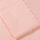 Cotton Percale 300 Thread Count Solid 2 Piece Pillowcase Set