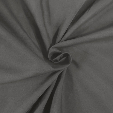 Cotton Percale 300 Thread Count Solid 2 Piece Pillowcase Set