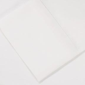 Cotton Percale 300 Thread Count Solid 2 Piece Pillowcase Set