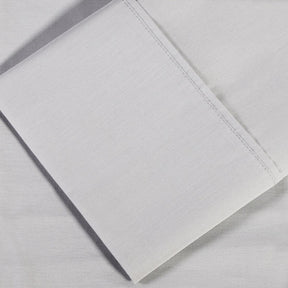 Cotton Percale 300 Thread Count Solid 2 Piece Pillowcase Set