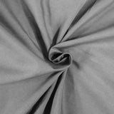 Cotton Percale 300 Thread Count Solid 2 Piece Pillowcase Set