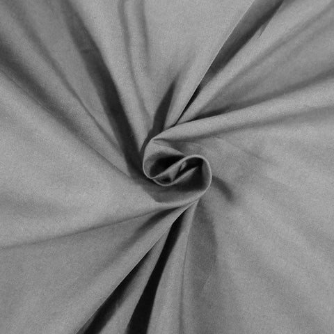 Cotton Percale 300 Thread Count Solid 2 Piece Pillowcase Set