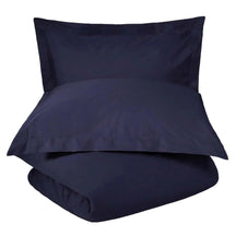 Cotton Percale Modern Traditional Duvet Cover Set