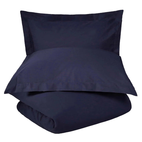 100% Cotton Percale Modern Traditional Duvet Cover Set