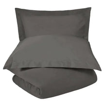 Cotton Percale Modern Traditional Duvet Cover Set