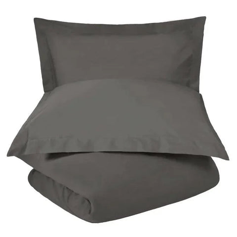 100% Cotton Percale Modern Traditional Duvet Cover Set