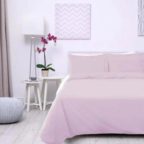 Cotton Percale Modern Traditional Duvet Cover Set