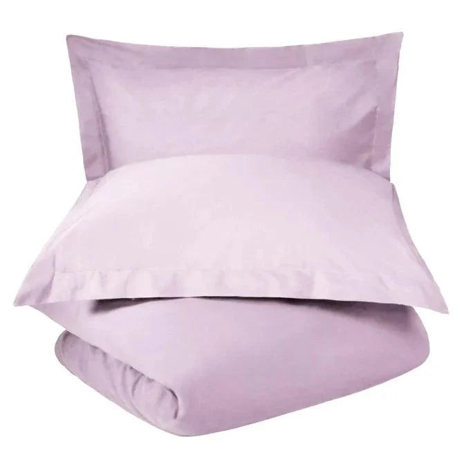 Cotton Percale Modern Traditional Duvet Cover Set