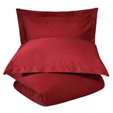 100% Cotton Percale Modern Traditional Duvet Cover Set