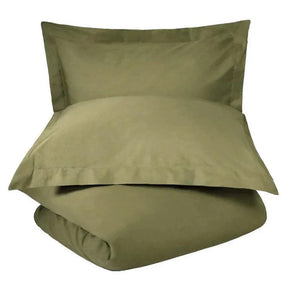 Cotton Percale Modern Traditional Duvet Cover Set
