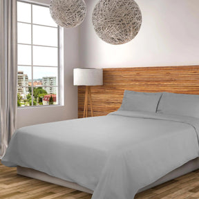 Cotton Percale Modern Traditional Duvet Cover Set
