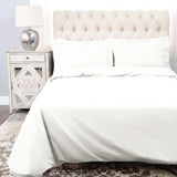 Cotton Percale Modern Traditional Duvet Cover Set