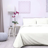 Cotton Percale Modern Traditional Duvet Cover Set