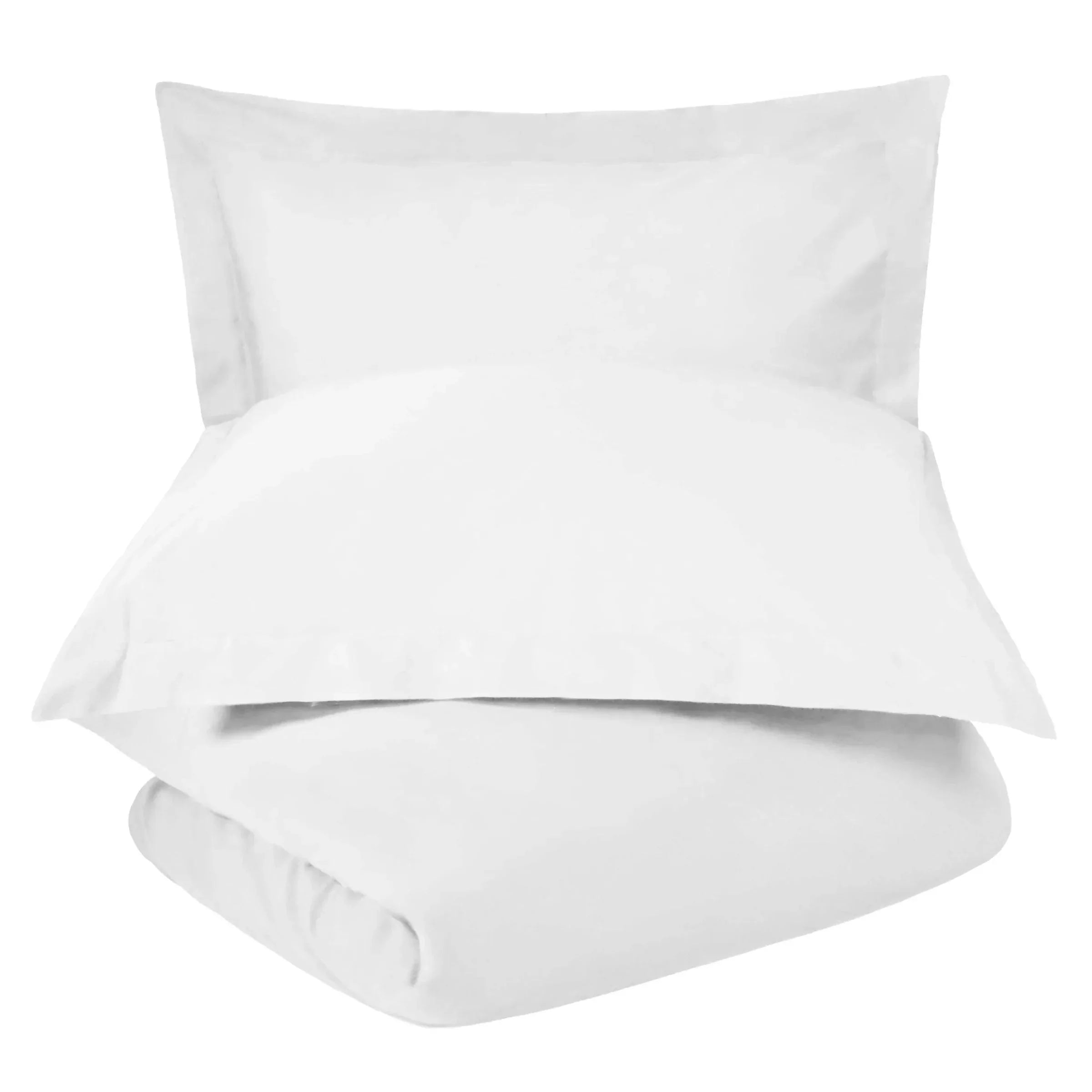 Cotton Percale Modern Traditional Duvet Cover Set