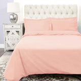 Cotton Percale Modern Traditional Duvet Cover Set
