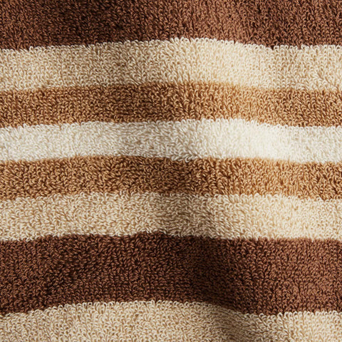 Cotton Striped 2 Piece Bath Sheet Set