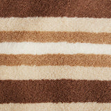 Cotton Striped 2 Piece Bath Sheet Set