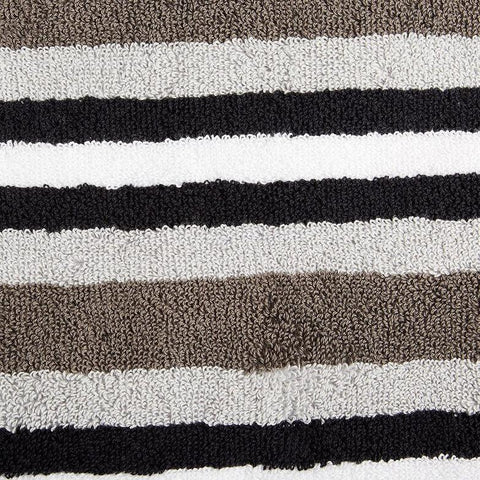 Cotton Striped Medium Weight 2 Piece Bath Sheet Set