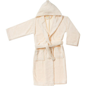 Cotton Terry Bath Robe Boys Girls Kids Unisex Hooded Bathrobe