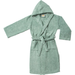 Cotton Terry Bath Robe Boys Girls Kids Unisex Hooded Bathrobe