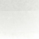 Dalisto Braided Rope Textured Grommet Sheer Curtain Set of 2