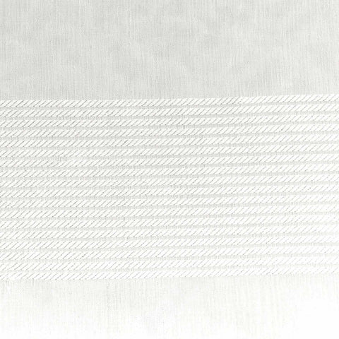 Dalisto Braided Rope Textured Grommet Sheer Curtain Set of 2