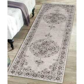 Demelza Vintage Traditional Oriental Medallion Indoor Area Rug or Runner