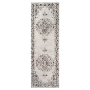 Demelza Vintage Traditional Oriental Medallion Indoor Area Rug or Runner