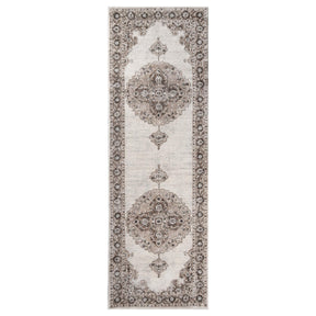 Demelza Vintage Traditional Oriental Medallion Indoor Area Rug or Runner
