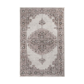 Demelza Vintage Traditional Oriental Medallion Indoor Area Rug or Runner