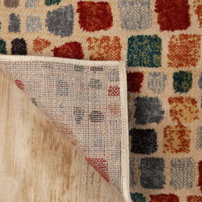 Dexter Abstract Cobblestone Indoor Area Rug 8x10