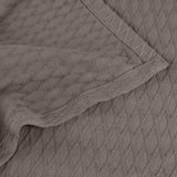 100% Cotton Thermal Blanket – Diamond Weave All-Season, Lightweight & Breathable