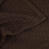 Diamond Weave Modern Classic Geometric All-Season Cotton Blanket